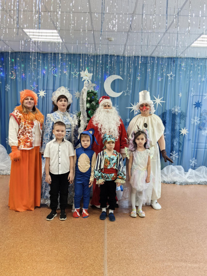 Новогодний утренник в дошкольных группах.